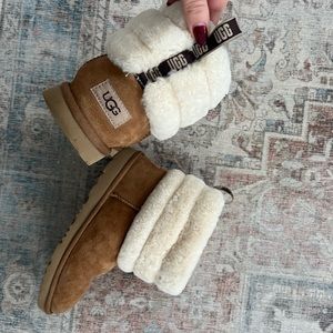 Fur trim short ugg’s